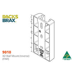 Racksbrax Xd Wall Mount 9010
