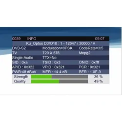 SatKing SK-9000B High Definition Combination Meter