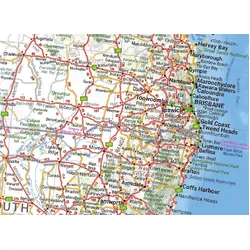 Australia Handy Map