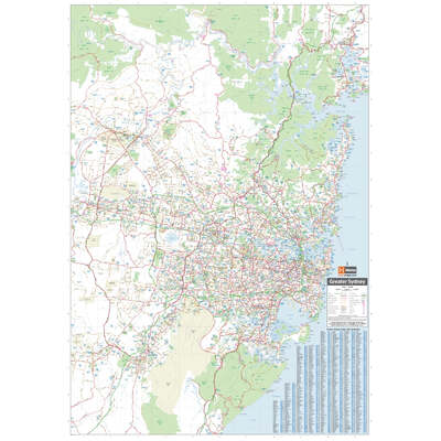 Sydney & Region Map