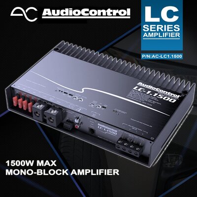 Audiocontrol Lc Series 1500W Mono Amplifier W/Lc2I
