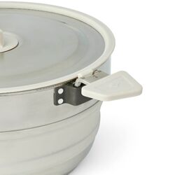 SEA TO SUMMIT Detour Stainless Steel Collapsible Pot - 5L Grey