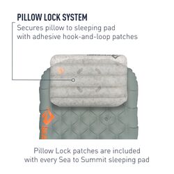 SEA TO SUMMIT Aeros Down Pillow - Large Grey