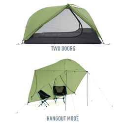 SEA TO SUMMIT Telos Bikepack Tent - TR2 Green