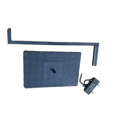 BBQARM Kit For Caravan Or Trailer - Regular Tray Aluminium 650mm - Jockey Wheel Clamp