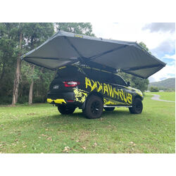 Bushwakka Darkness Awning LHS - Grey Canvas Standard Lights