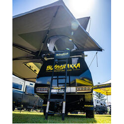 Bushwakka Darkness Awning w/ D-Zip RHS - Grey Canvas Standard Lights