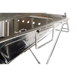 Wildtrak Frontier 450 Stainless Steel Fold Bbq 31 X 31 X 22Cm