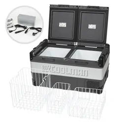 My Coolman Dual Zone Portable Fridge & Cover 85L