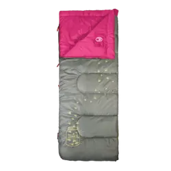 Coleman Sleeping Bag Kids FyreFly Illumi-bug (Pink) (+7°C Rating)