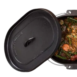 Charmate 10 Quart Oval Camp Oven