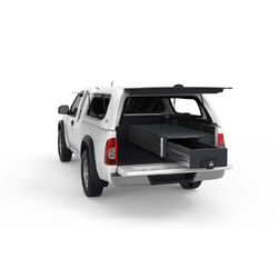 4WD Interiors Fixed Floor Drawer Isuzu D-Max Single Cab 12/2002-07/2012