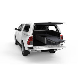 4WD Interiors Roller Floor Drawer suits Toyota Hilux Extra Cab Sr5 J Deck 10/2015-08/2021