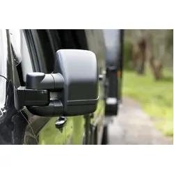 Clearview Towing Mirrors [Next Gen, Pair, Multi-Signal, Electric, Black] For Mazda BT-50 2006 to 2011