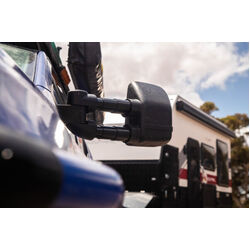 Clearview Next Gen Towing Mirror [Heat, Power-Fold, BSM, Indicators, Electric] to suit Mitsubishi Triton MV (2024-On)