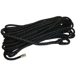 Carbon Offroad 24M 7T Double Braided Black Synthetic Winch Rope With Luminous Fibre