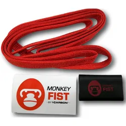 Carbon Winch Monkey Fist Coloured Rope Sheath