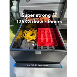 On The Go RV Accessories Drawer Slide High Side DS475 270mm x 1010mm x 475mm