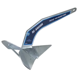 Dc Delta Style Galvanised Anchor 6Kg (14Lb)