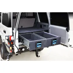 MSA Double Drawer System To Suit Toyota Landcruiser 76 Series Wagon