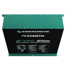 Enerdrive B-TEC 12V 400Ah Slimline Lithium Battery