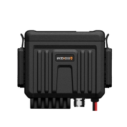 EXG3000 5-Watt Compact Fixed Mount UHF Radio with Multi-Colour LCD Display Mic