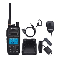 ECOXTALK EXG500 5-Watt Long Range IP67 Handheld UHF Radio (17km)
