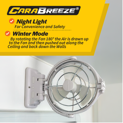 Explore CaraBreeze Caravan Fan