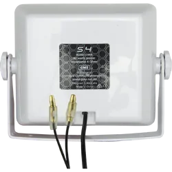 GME GS400 80 Watt IP54 Marine Box Speakers - 135 x 120mm (Pair) - White