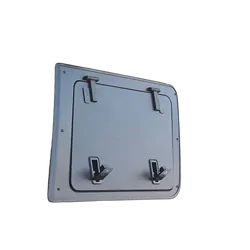 Front runner Gullwing Window / Right Hand Side Aluminium to suit Toyota Land Cruiser 76