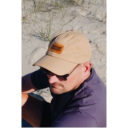 Nomad Design Canvas Hat Leather Patch - Tan - One Size