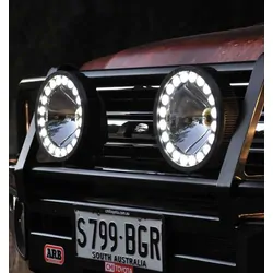 Lightforce HTX2 Hybrid (PAIR) Driving Lights 12V (Includes Harness, Lens Protectors & Anti Theft Nuts)