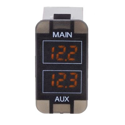 Hulk 4x4 Dual Battery Voltmeter Early To Suit Toyota Amber Led
