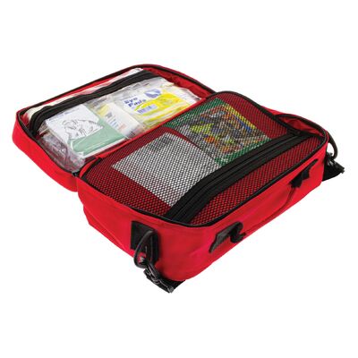 Hulk 4x4 Workplace First Aid Kit Wp1 Soft Red Durable Case