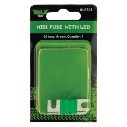Hulk 4x4 Pkt 1 Midi Fuse Green 40 Amp With Led 32 Vdc