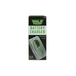 9 Stage Fully Automatic Switchmode Battery Charger For 25 Amp 12/24V