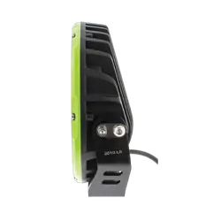 Hulk 4x4 9" Rnd Led Driving Lamp Drivng Beam 9-36V 160W 37 Leds Green