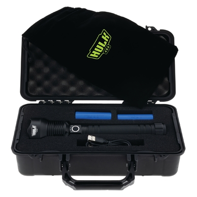 Hulk 4x4 30W High Power Rechargeable Led Torch 3 Modes 2800Lm