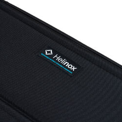 HELINOX Table Four Black with Cyan Blue Frame