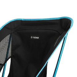 HELINOX Chair One (re) S25 - Black with Cyan Blue Frame