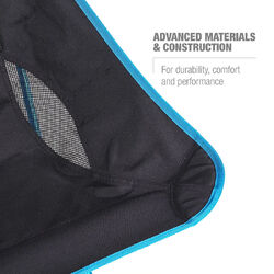 HELINOX Sunset Chair Black with Cyan Blue Frame