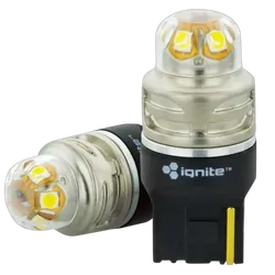 Ignite T20 Wedge White 12/24V 900 Lumens (Pkt2)