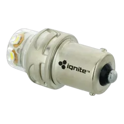 Ignite Ba15S White 12/24V 900 Lumens (Pkt2)