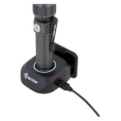 Ignite Rechargeable Led Torch With Charging Stand 600 Lumens
