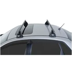 Rhino Rack Euro 2500 Black 2 Bar Fmp Roof Rack For BMW 3 Series E92 2Dr Coupe 10/06 To 05/14