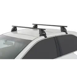 Rhino Rack Euro 2500 Black 2 Bar Roof Rack For Toyota Camry Asv50R 4Dr Sedan 12/11 To 10/17
