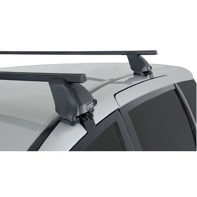 Rhino Rack Euro 2500 Black 2 Bar Roof Rack For Toyota Tarago 4Dr Van (Excl. Sun Roof) 03/06 To 03/20