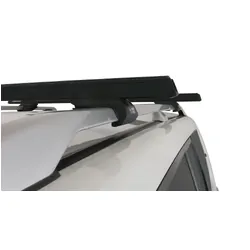 Rhino Rack Heavy Duty Cxb Black 2 Bar Roof Rack For Mitsubishi Pajero Ns-Nx 4Dr 4Wd Lwb (With Roof Rails) 11/06 On