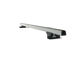 Rhino Rack Heavy Duty Rltp Trackmount Silver 2 Bar Roof Rack For Mitsubishi Pajero Nm - Np 4Dr 4Wd Lwb 05/00 To 10/06