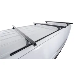 Rhino Rack Heavy Duty Rltf Black 3 Bar Roof Rack For Mercedes Benz Sprinter Ncv3 2Dr Van Mwb (Low Roof) 11/06 On